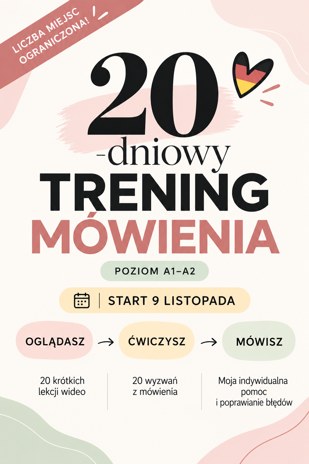 20-DNIOWY TRENING MÓWIENIA